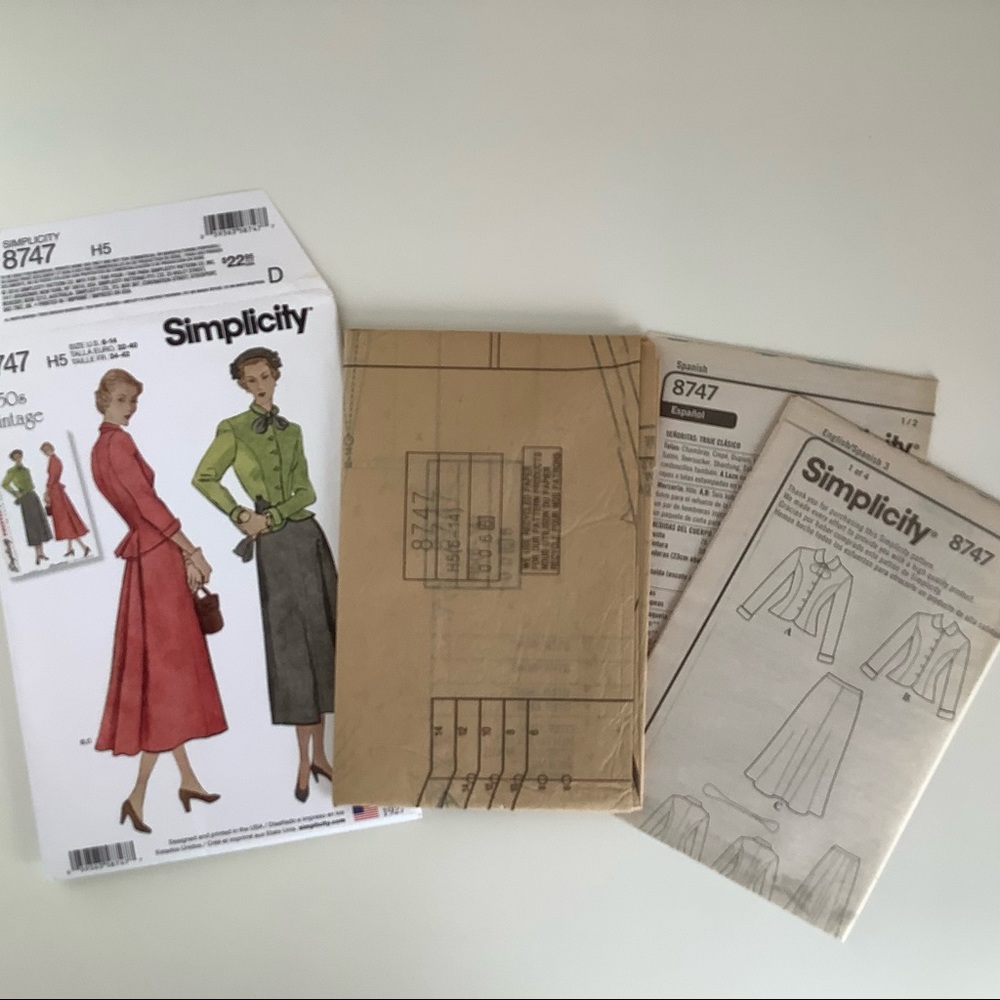 Simplicity 8747 Sewing Pattern - Picture 3 of 5